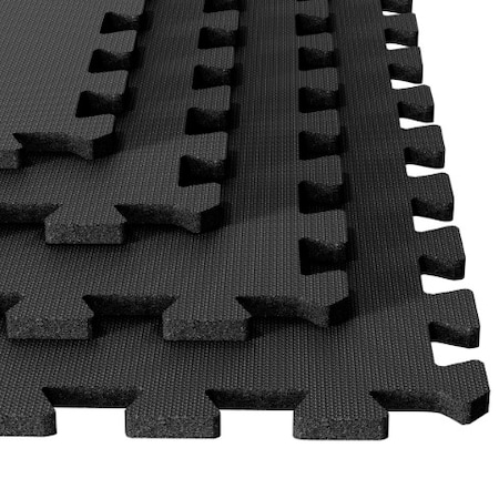 Foam Mat Floor Tiles, Interlocking Ultimate Comfort EVA Foam Padding, For Exercising, Yoga, Playroom